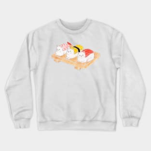 Sushi Cats Crewneck Sweatshirt